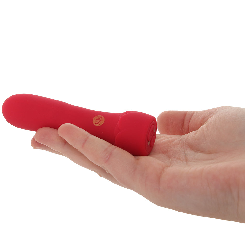 Secret Kisses Rosegasm Floral Boost Bullet Vibe Vibrators > Bullet and Egg Vibrators