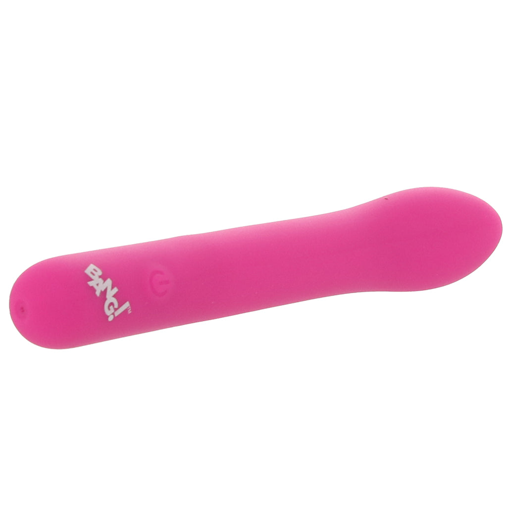 Bang! Flexible Silicone G-Spot Vibe in Pink Vibrators > G-Spot Vibrators