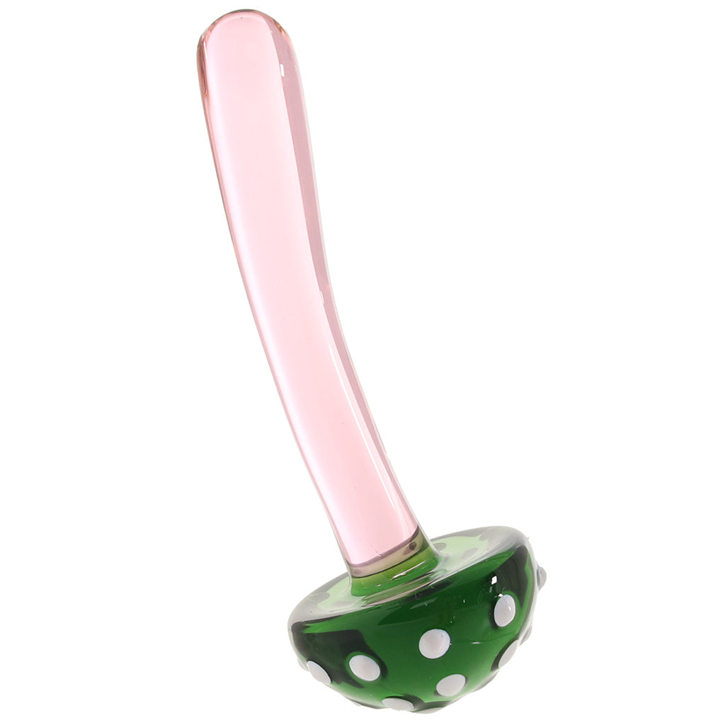 gläs Magic Mushroom Glass Dildo Dildo Sex Toys > Pyrex Glass Dildos