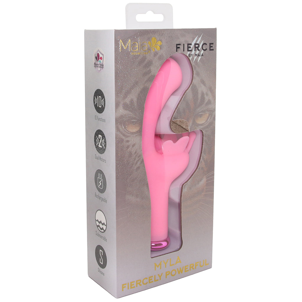 Myla Fiercely Powerful Butterfly Vibe in Pink Vibrators > Rabbit Vibrators