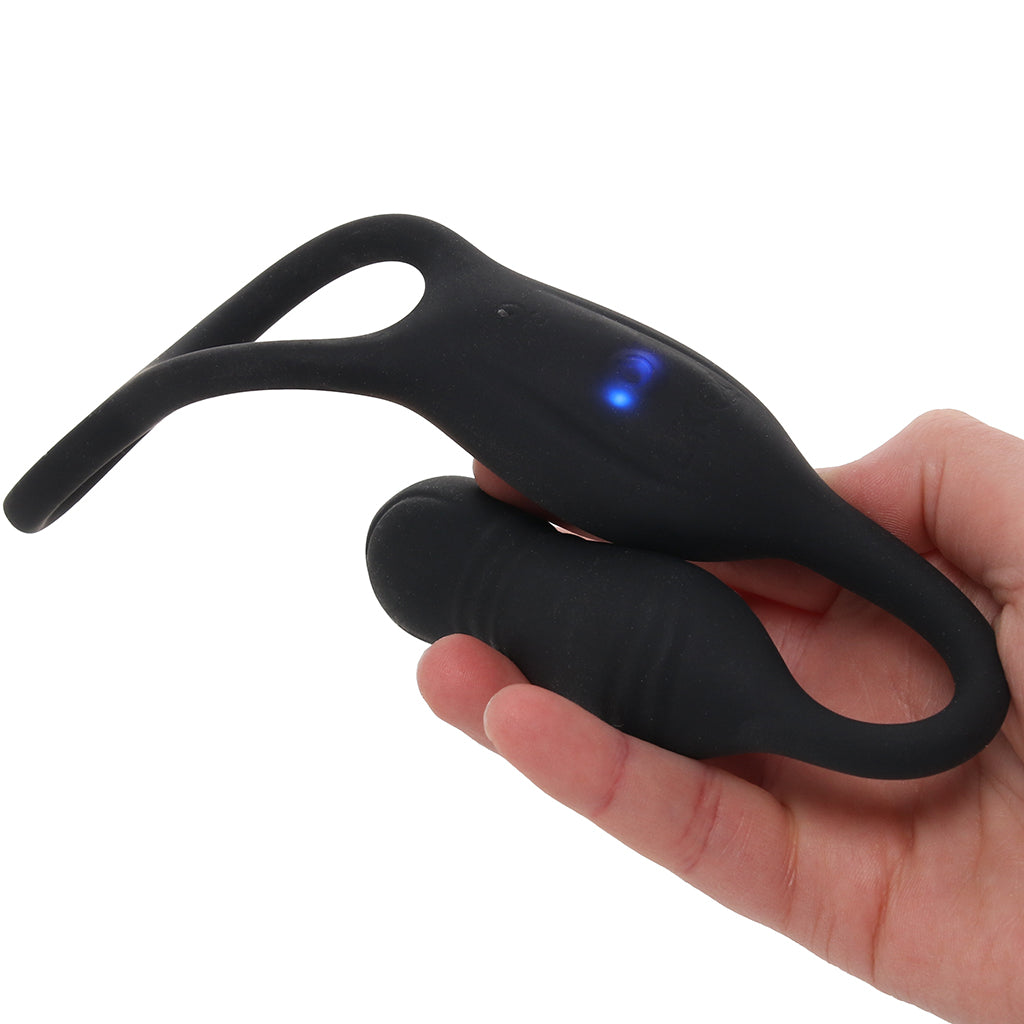 Jock Hyper Thrusting Anal Plug with Cock Ring