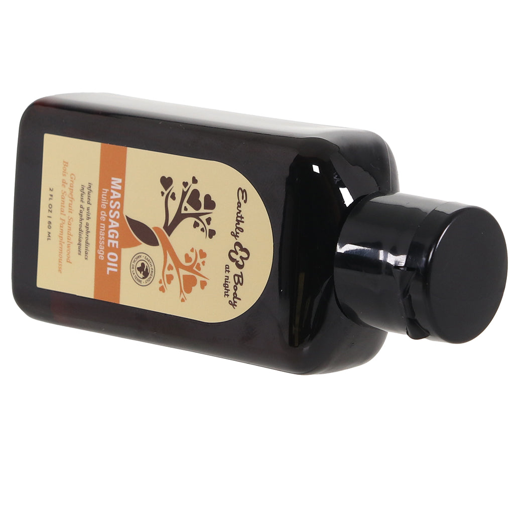 At Night Massage Oil 2oz/60ml in Grapefruit Sandalwood Lubes and Lotions > Erotic Massage Oils