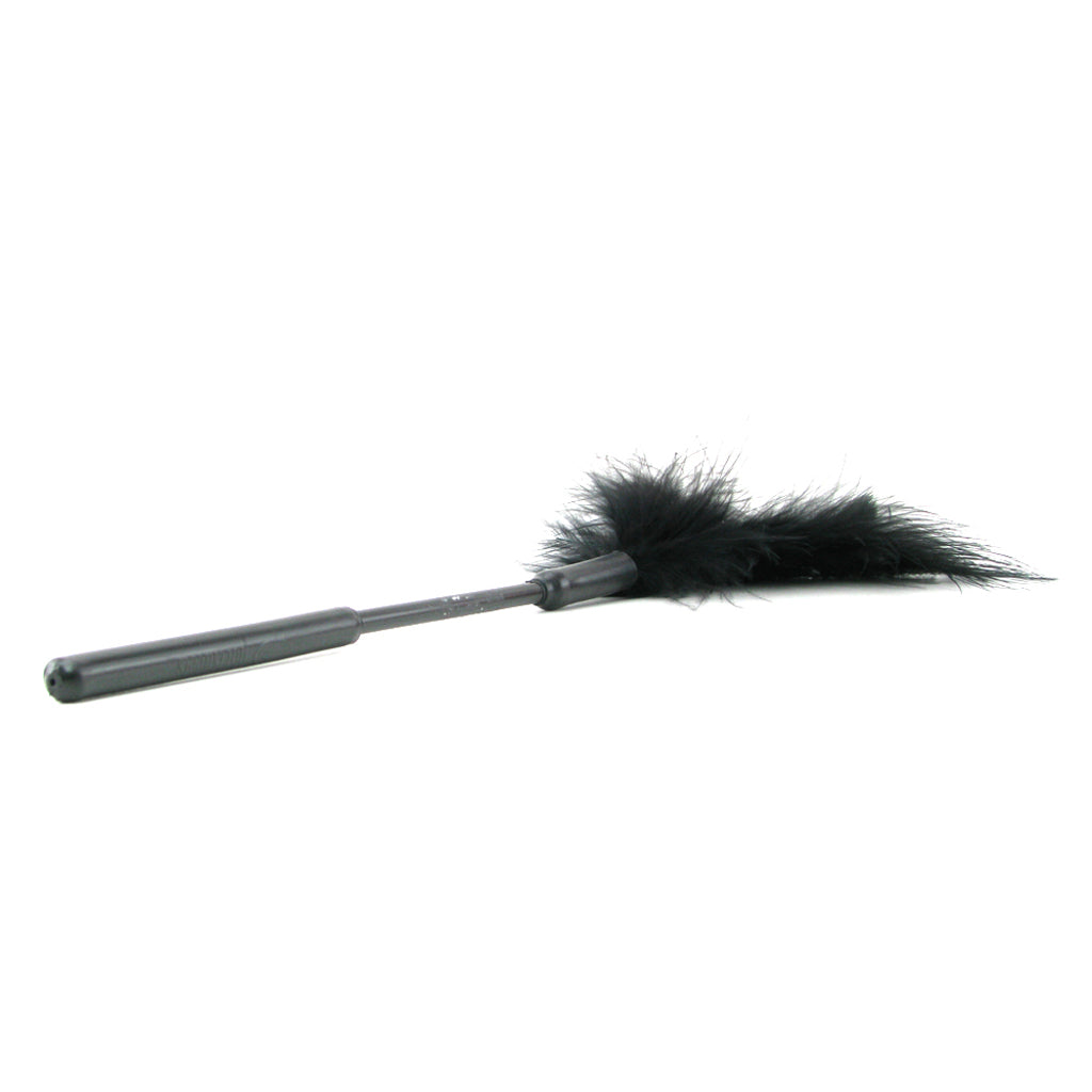 Feather Tickler 7 Inch in Black Bondage and Fetish > Tools & Accessories