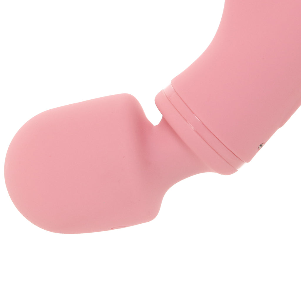 Satisfyer Triple Lover Rabbit Wand Hybrid Vibe in Pink Vibrators > Rabbit Vibrators