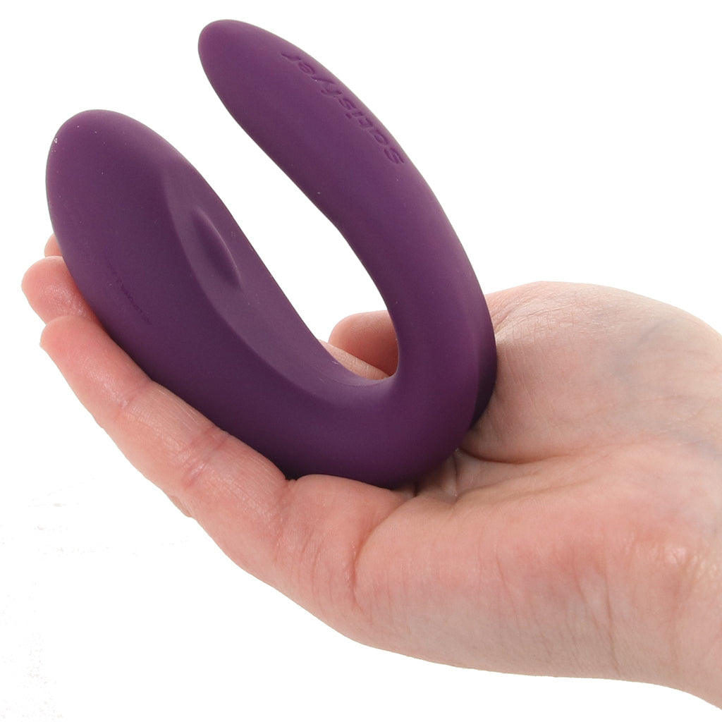 Satisfyer Double Joy Partner Vibe in Violet Vibrators > Clitoral Stimulators