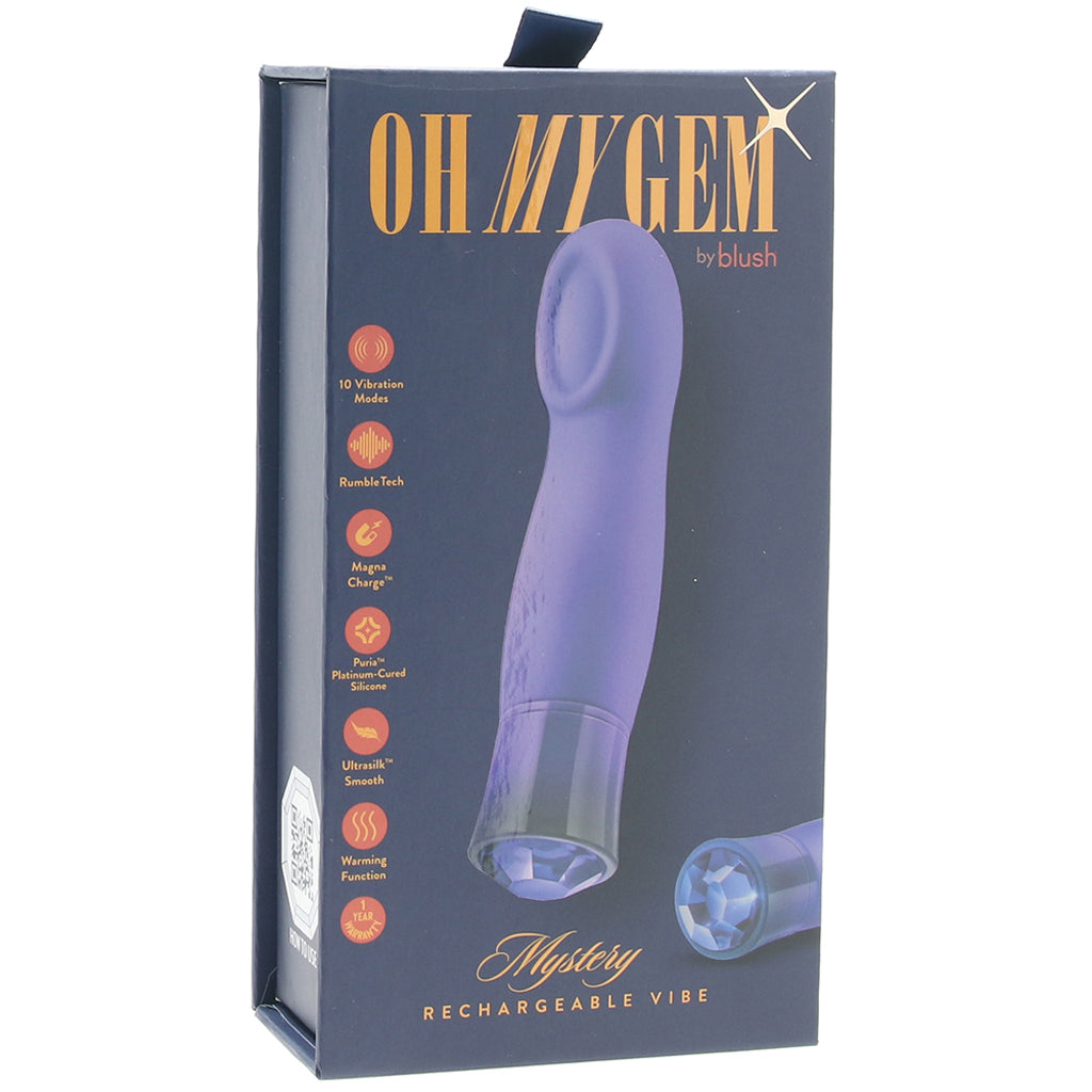 Oh My Gem Mystery Vibe in Sapphire Vibrators > Clitoral Stimulators