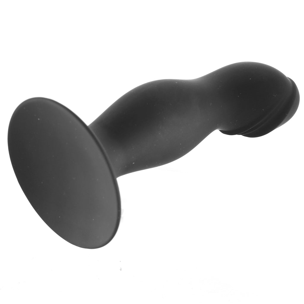 Silicone Anal Stud in Black Anal Sex Toys > Butt Plugs