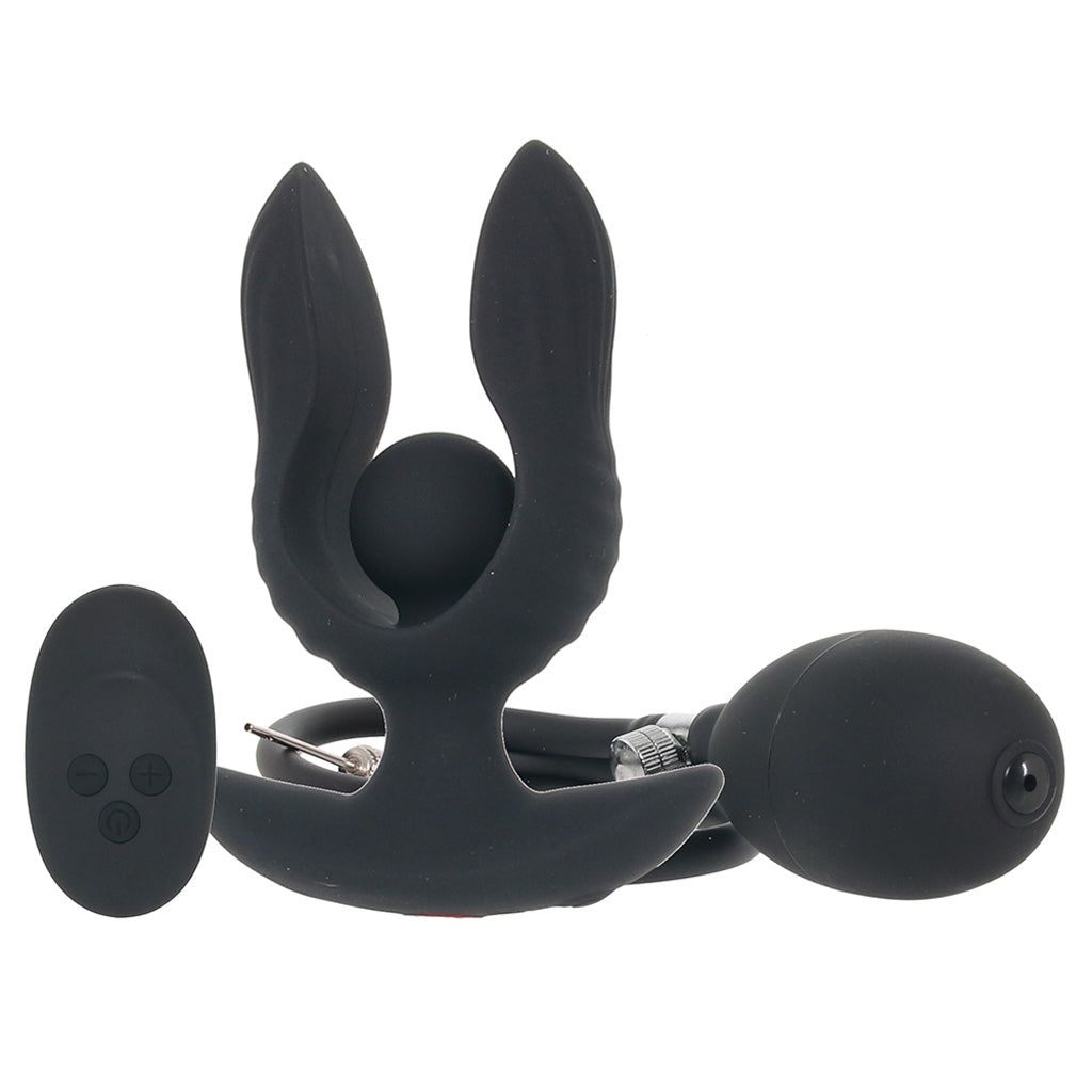 Atomic Vibrating Inflatable Plug Anal Sex Toys > Butt Plugs