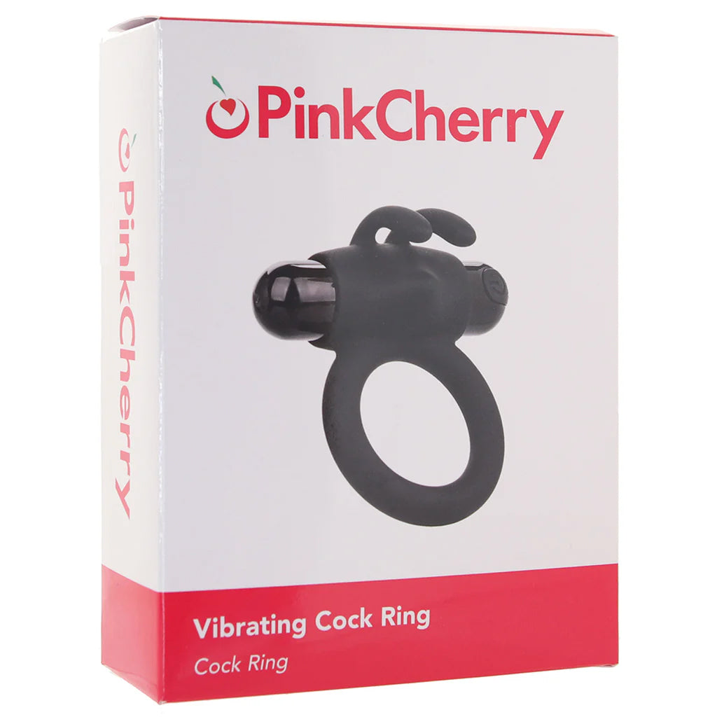 PinkCherry Vibrating Cock Ring Cock Rings