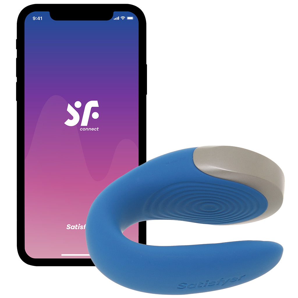 Satisfyer Double Love Luxury Partner Vibe Vibrators > G-Spot Vibrators