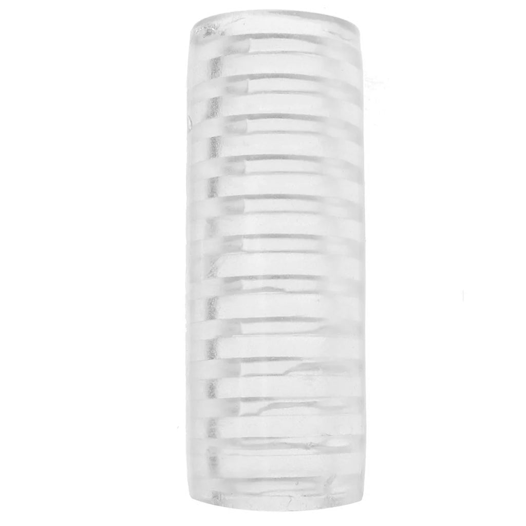 Rize Ribz Self Lubricating Stroker in Glow in the Dark Male Masturbators > Pocket Strokers