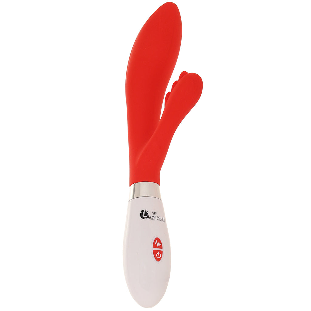 Luminous Agave Rabbit Vibe in Red Vibrators > Rabbit Vibrators