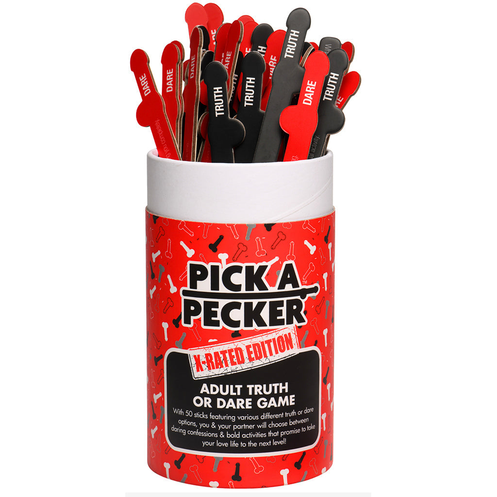 Pick-A-Pecker X-Rated Edition Truth or Dare Game Sensual Love > Games