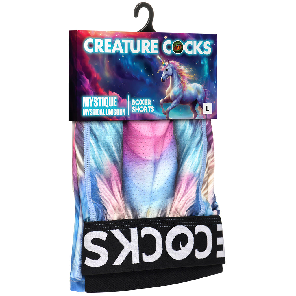 Creature Cocks Mystique Unicorn Boxer Shorts Novelties 'n Parties > Lingerie