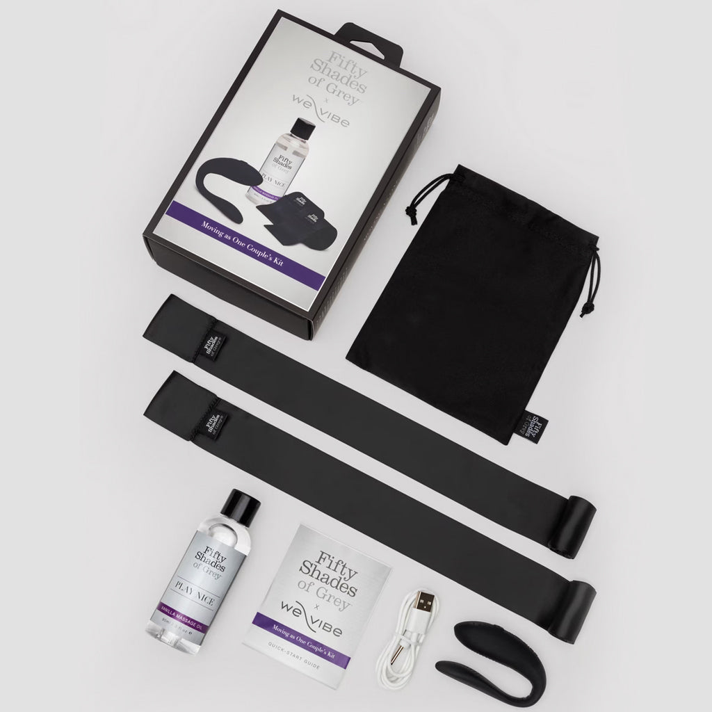 Fifty Shades X We-Vibe Moving As One Couple's Kit Vibrators > G-Spot Vibrators