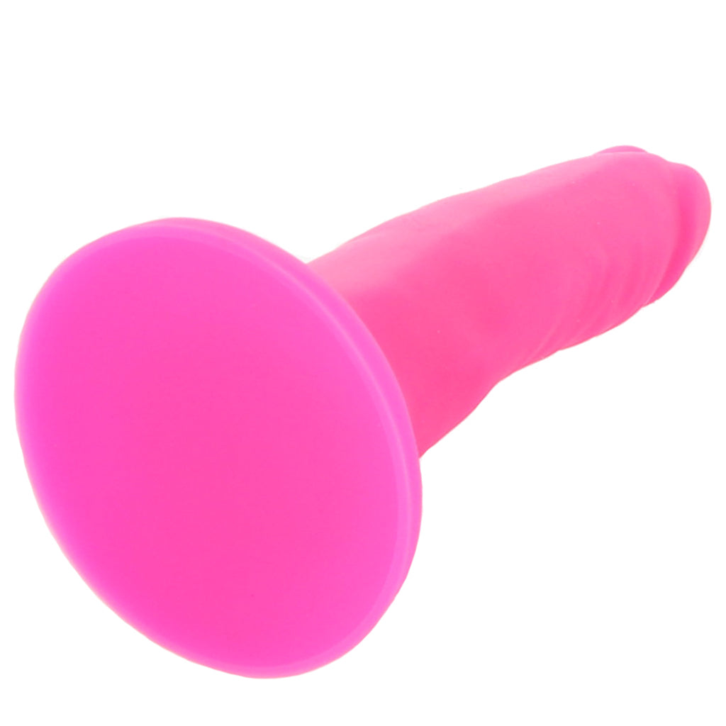 Neo Elite 6 Inch Silicone Dual Density Cock in Pink Dildo Sex Toys > Realistic Dildos