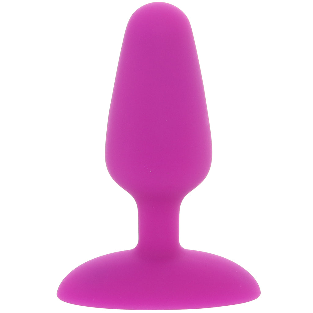 Bang! Vibrating Silicone Butt Plug in Purple Anal Sex Toys > Butt Plugs