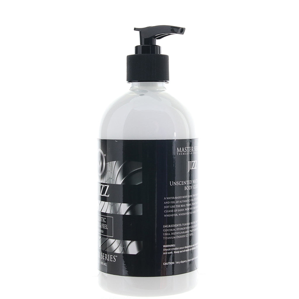 Master Series Jizz Unscented Lubricant in 16oz/488ml Lubes and Lotions > Water Based Sex Lubes