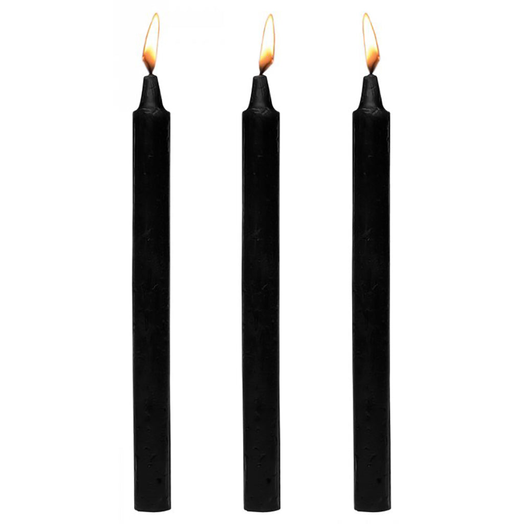 Master Series Dark Drippers Candle Set of 3 in Black Bondage and Fetish > Tools & Accessories
