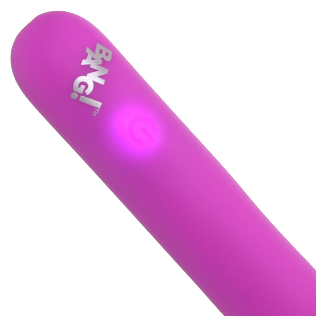 Bang! Flexible Silicone G-Spot Vibe in Purple Vibrators > G-Spot Vibrators