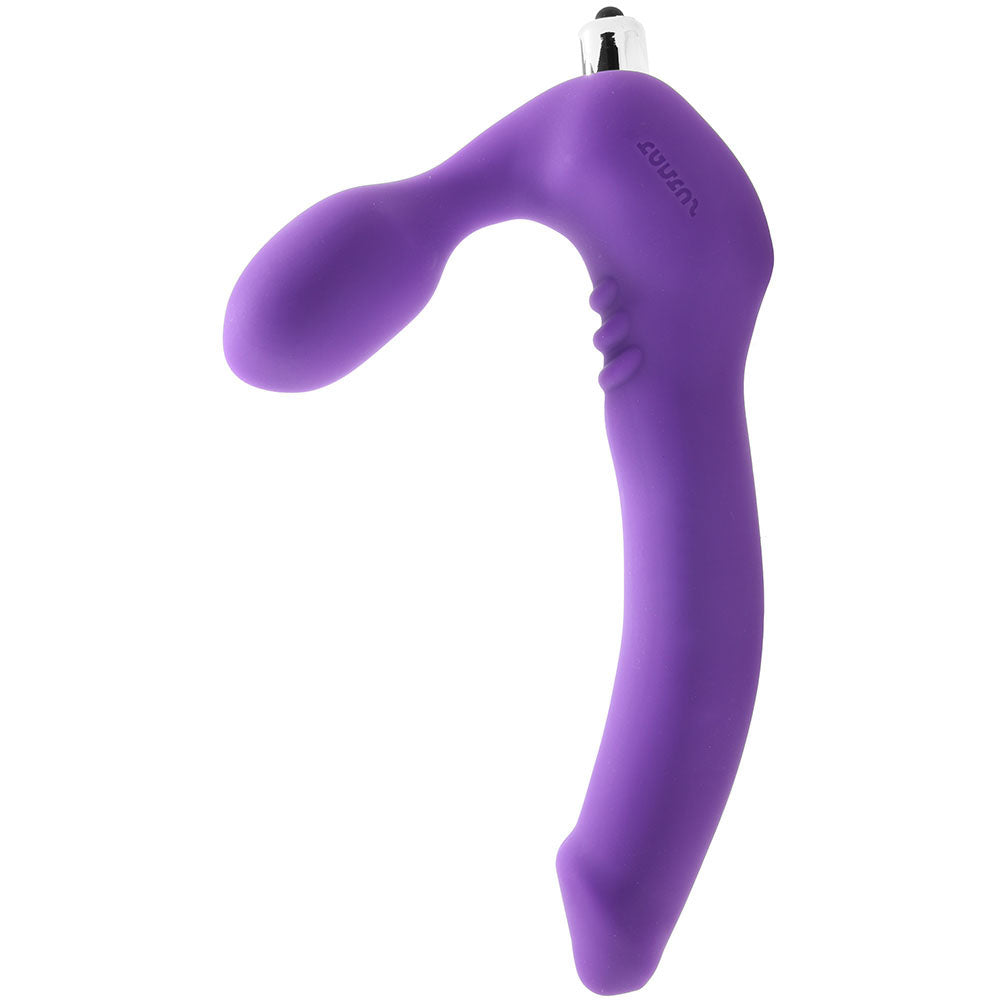 Strapless Original Double Vibrating Dildo in Violet Vibrators > Strap-On & Wearable