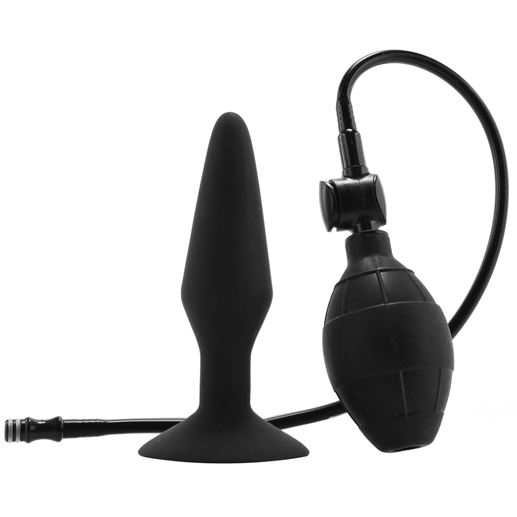 Medium Silicone Inflatable Plug Anal Sex Toys > Butt Plugs