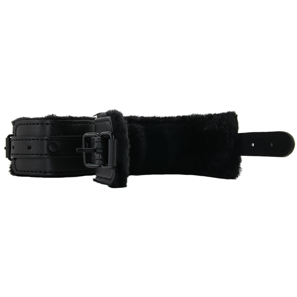 Sex & Mischief Shadow Fur Handcuffs Bondage and Fetish > Wrist and Ankle Cuffs