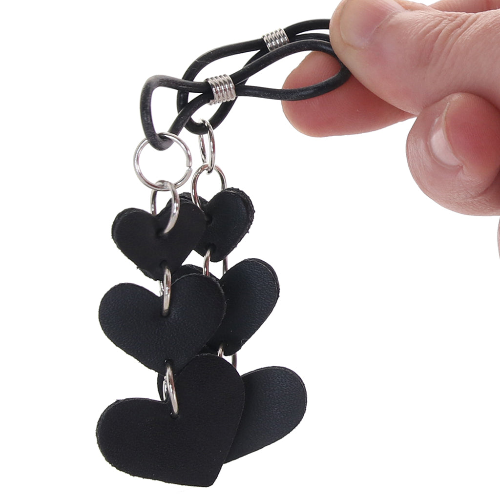 Sex & Mischief Heart Nipple Ties Bondage and Fetish > Nipple Stimulators & Clamps