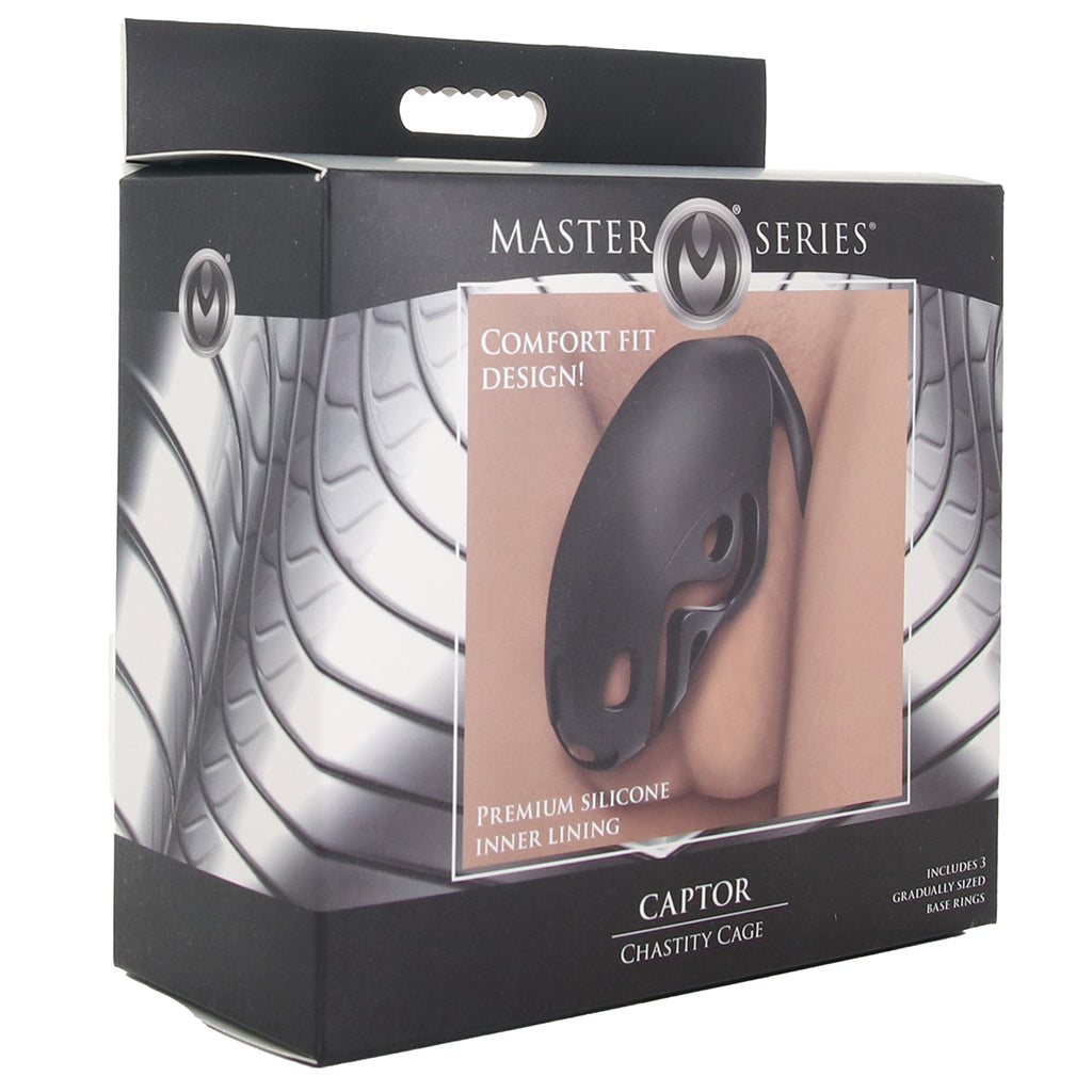 Master Series Captor Chastity Cage Bondage and Fetish > Cock and Ball Devices