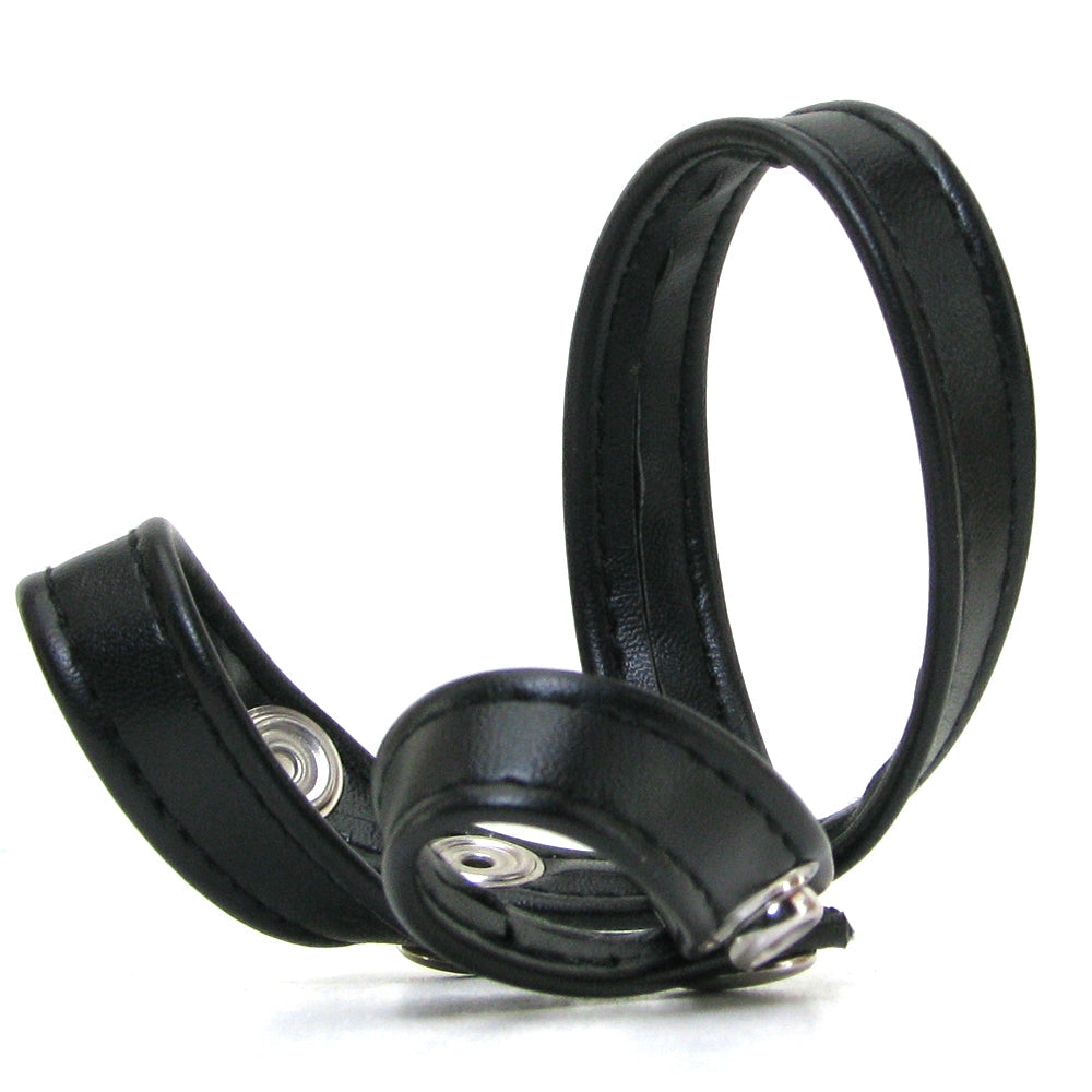 Blue Line 8 Style Ball Divider Cock Rings