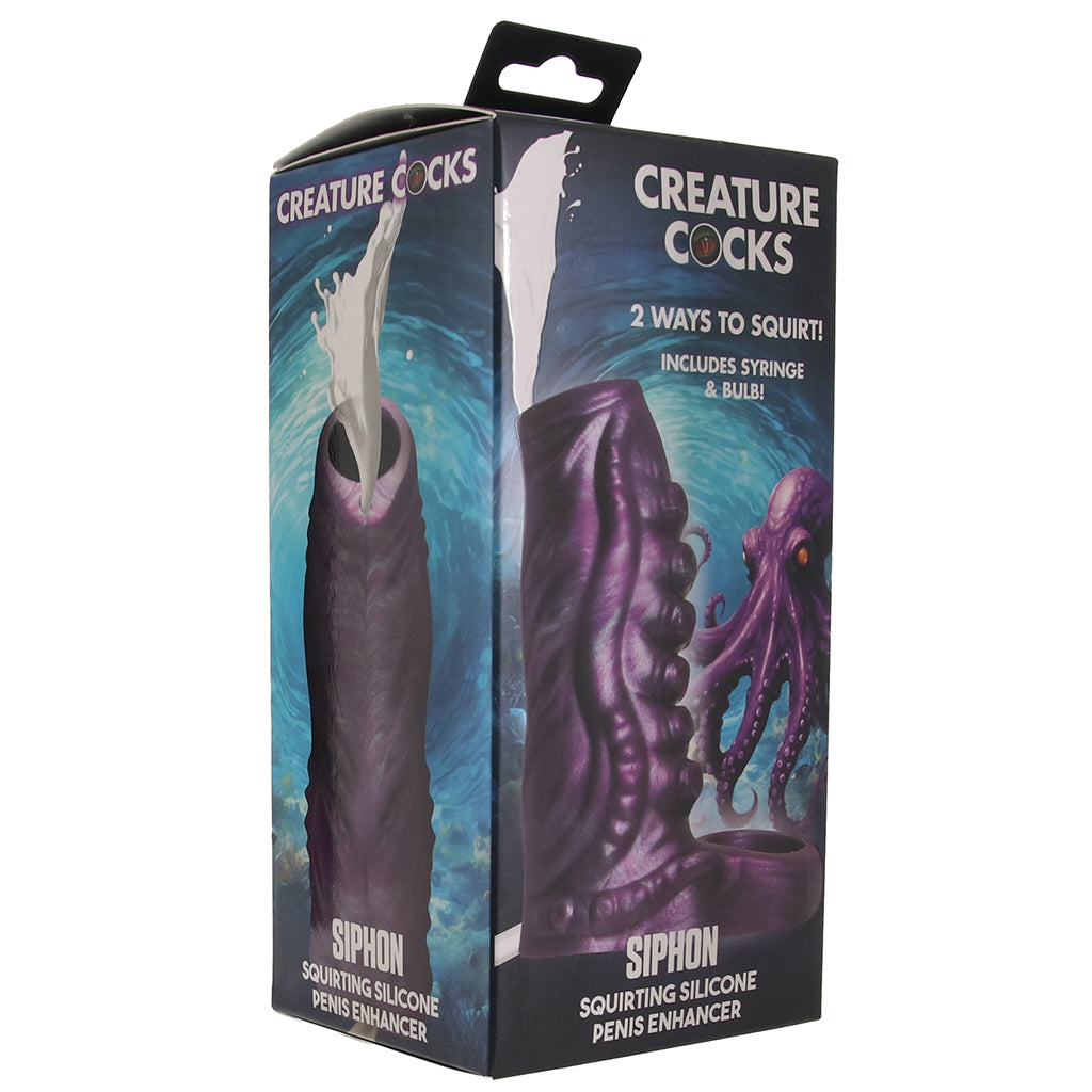 Creature Cocks Tentacle Squirting Enhancer in Purple Male Enhancement > Extenders and Sleeves