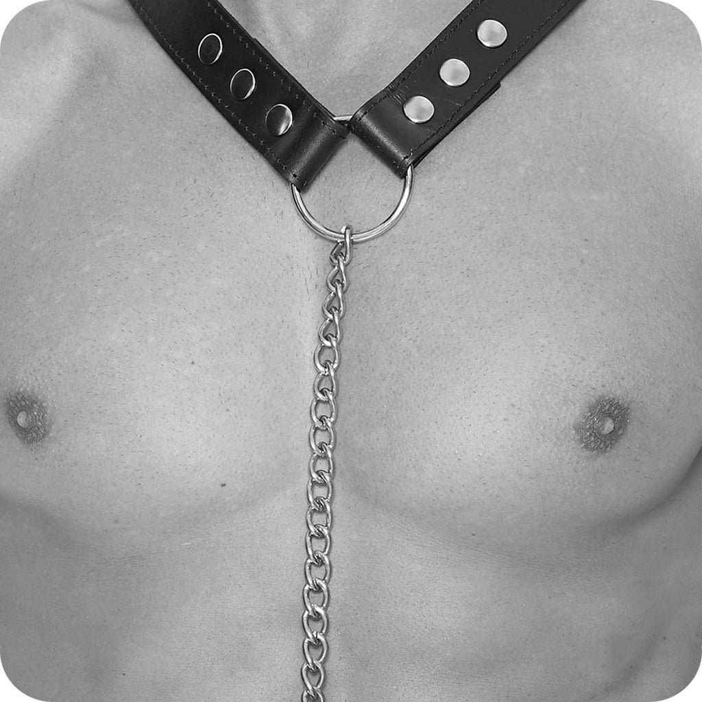 Ouch! Twisted Bit Bonded Leather Harness Bondage and Fetish > Tools & Accessories