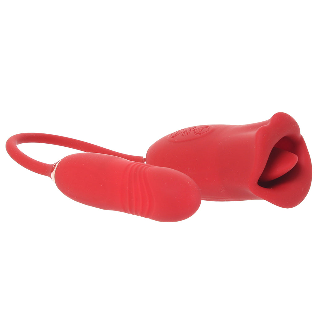 Lickgasm Magic Kiss Licking and Thrusting Vibe Vibrators > Clitoral Stimulators