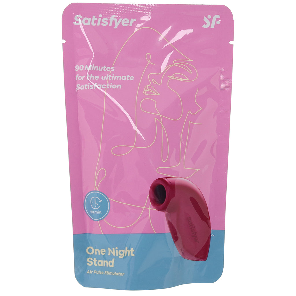 Satisfyer One Night Stand Air Pulse Simulator Vibrators > Clitoral Suction & Stimulation