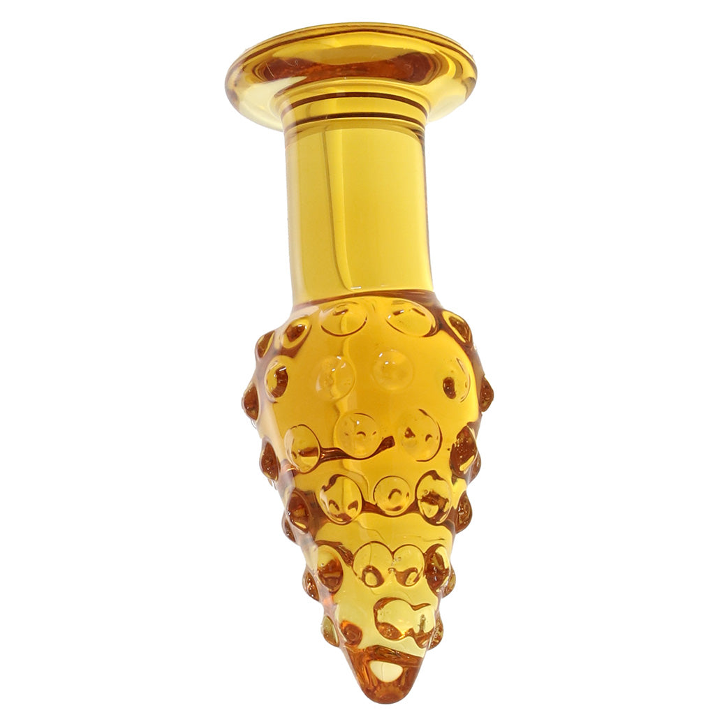 gläs Cornstar 4 Inch Glass Butt Plug Anal Sex Toys > Butt Plugs