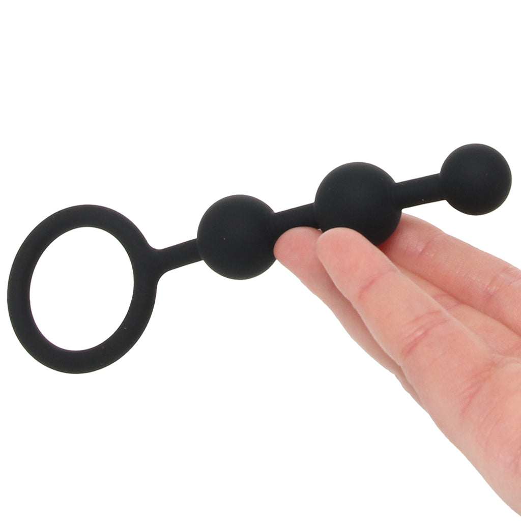 All About Anal 3 Bead Silicone Anal Beads Anal Sex Toys > Anal Beads