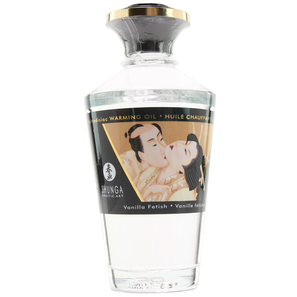 Aphrodisiac Warming Oil 3.5oz/100ml in Vanilla Fetish Sensual Love > Massage