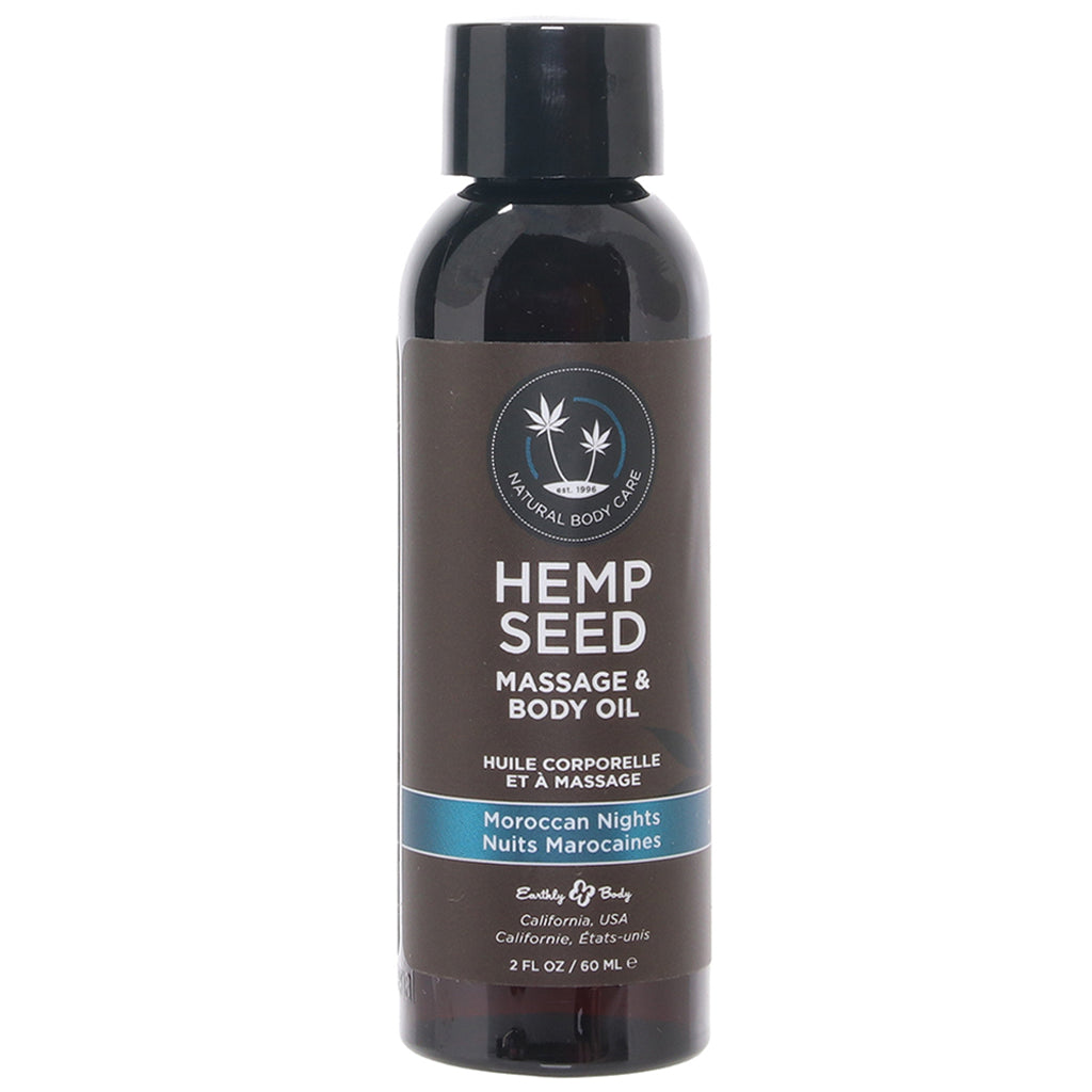 Hemp Seed Massage Oil 2oz/60ml in Moroccan Nights Sensual Love > Massage