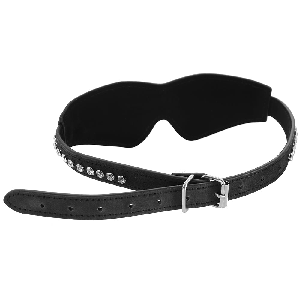 Ouch! Diamond Studded Eye Mask Bondage and Fetish > Pleasure Masks and Dress Up Play