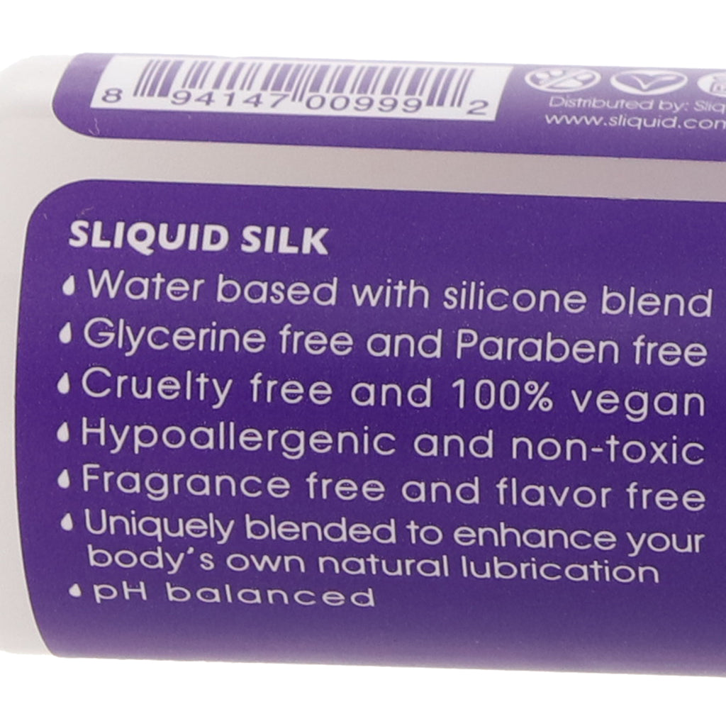 Silk Hybrid Intimate Lubricant in 2oz/60 ml Lubes and Lotions > Hybrid Lubricants
