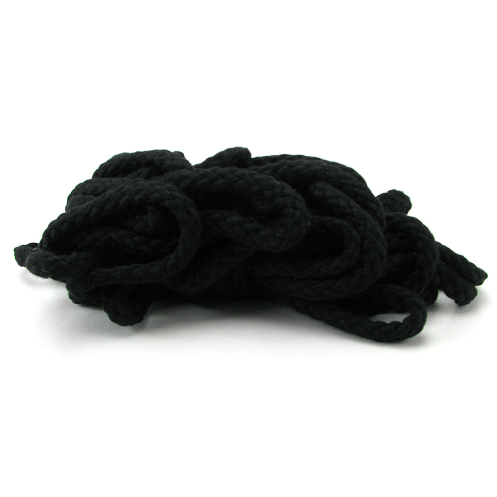 Fetish Fantasy Series 35 Foot Japanese Silk Rope in Black Bondage and Fetish > Restraints
