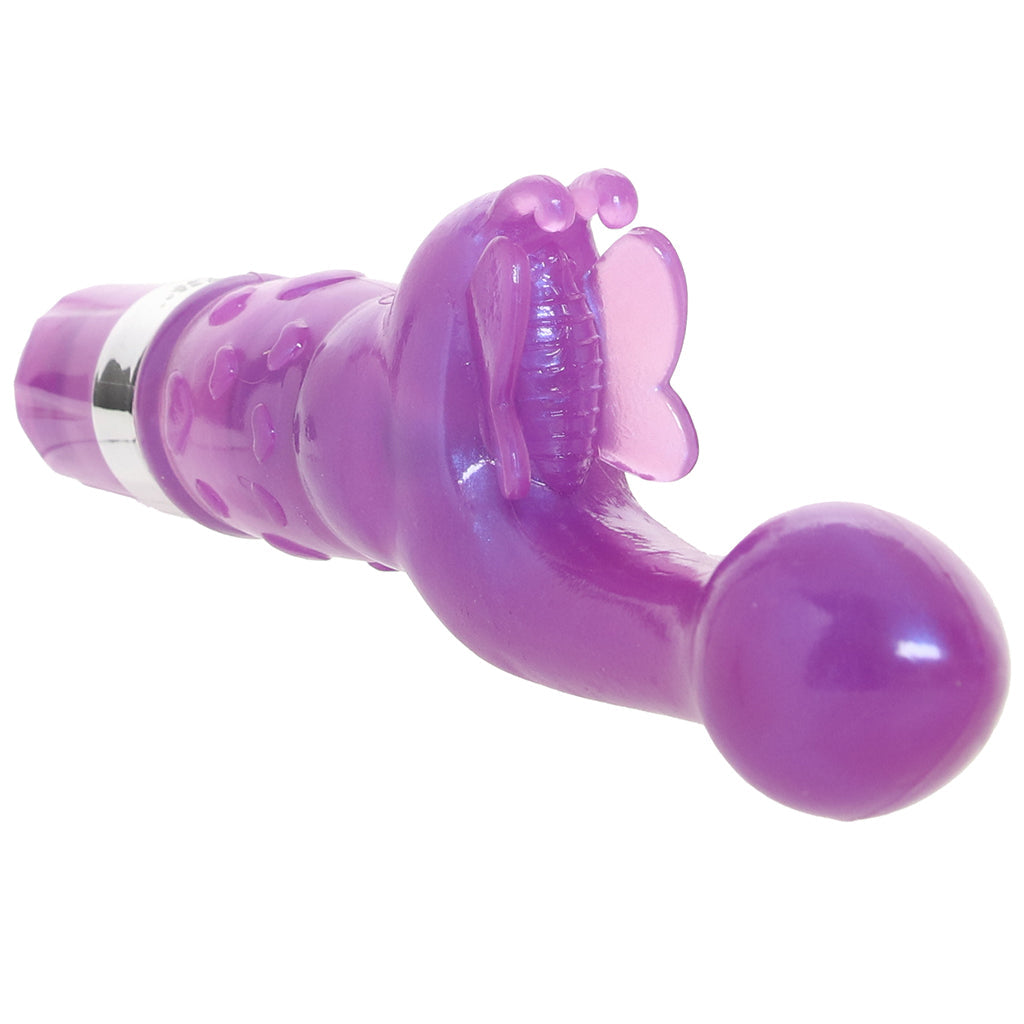 Platinum Edition Butterfly Kiss Vibe in Purple Vibrators > G-Spot Vibrators
