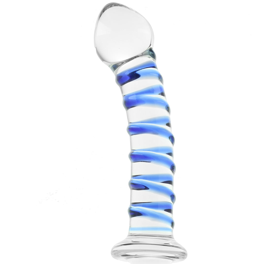 gläs 10 Inch Mr. Swirly Double Dildo & Butt Plug Dildo Sex Toys > G-Spot Dildos