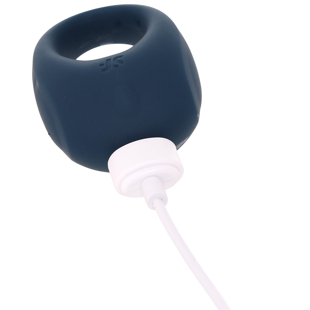 Satisfyer Strong One Ring Vibe in Blue Cock Rings