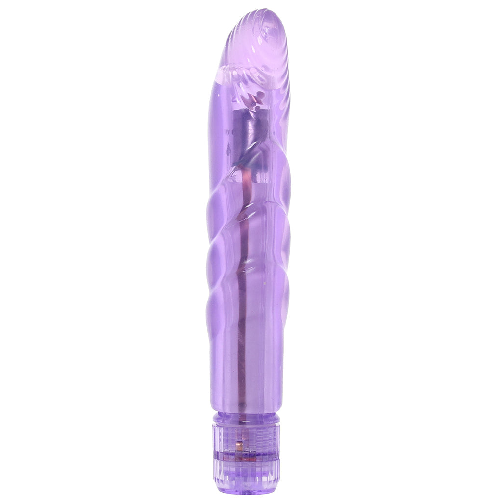Basic Essentials Slim Softee Vibe in Purple Vibrators > G-Spot Vibrators