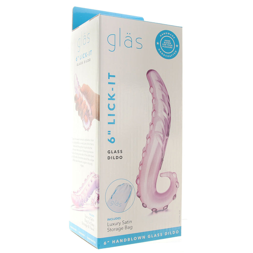 gläs Lick-It Dildo Dildo Sex Toys > G-Spot Dildos
