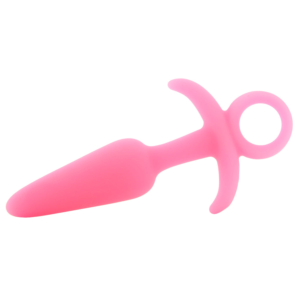 Firefly Prince Small Butt Plug in Glowing Pink Anal Sex Toys > Butt Plugs