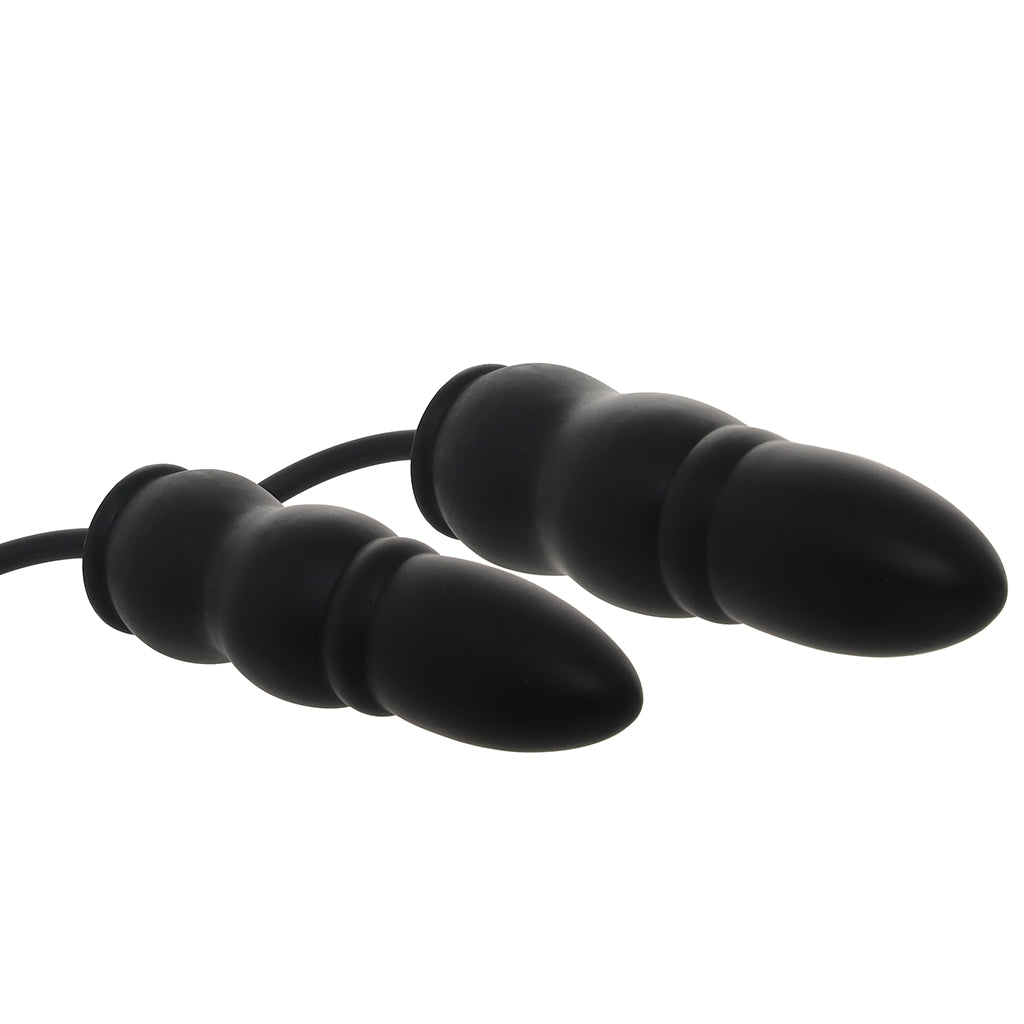 Size Up 5.5 Inch Ripple Inflatable Butt Plug Anal Sex Toys > Butt Plugs