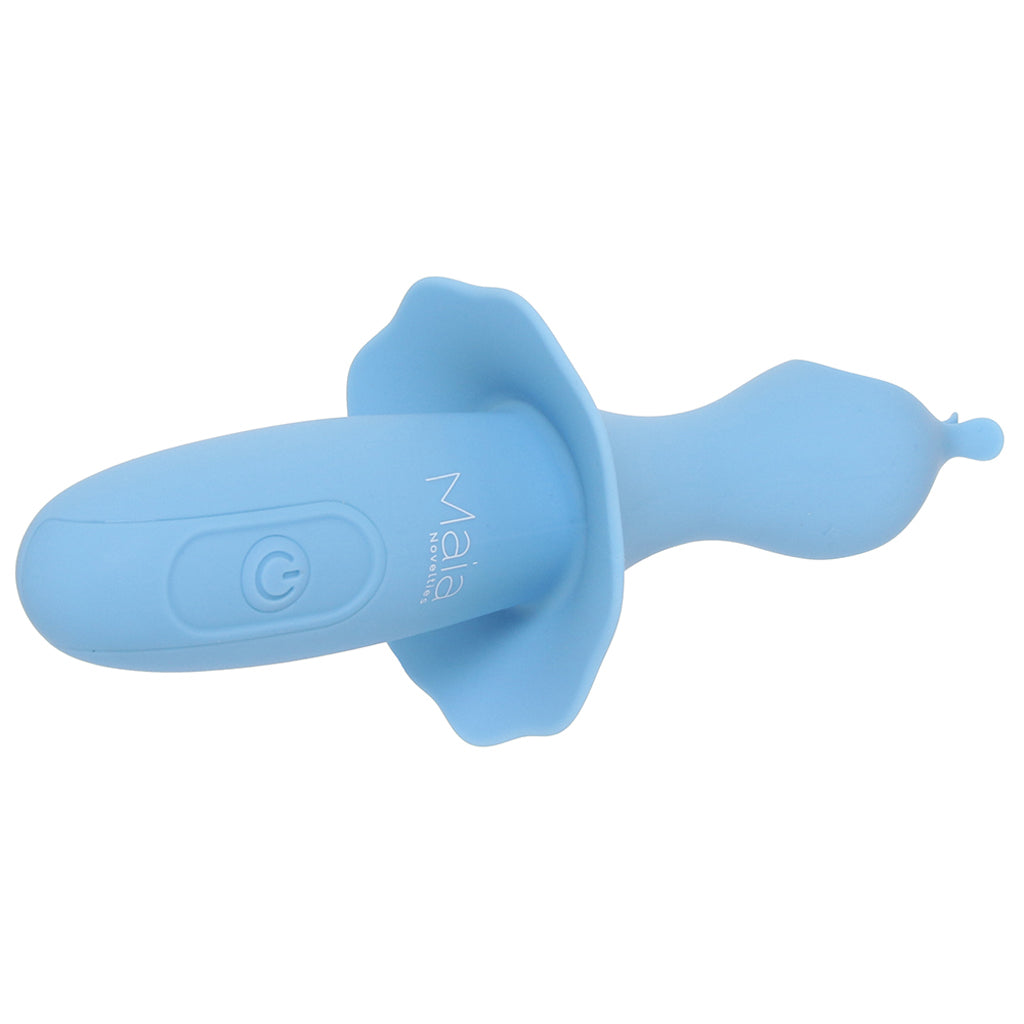 Sienna Fluttering Silicone Vibe in Blue Vibrators > Clitoral Stimulators