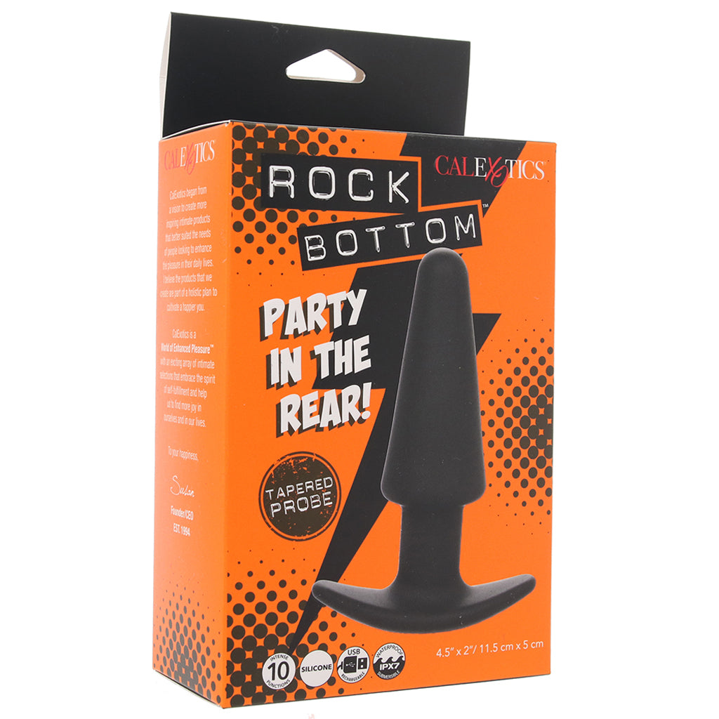 Rock Bottom Tapered Probe Anal Sex Toys > Anal Vibrators